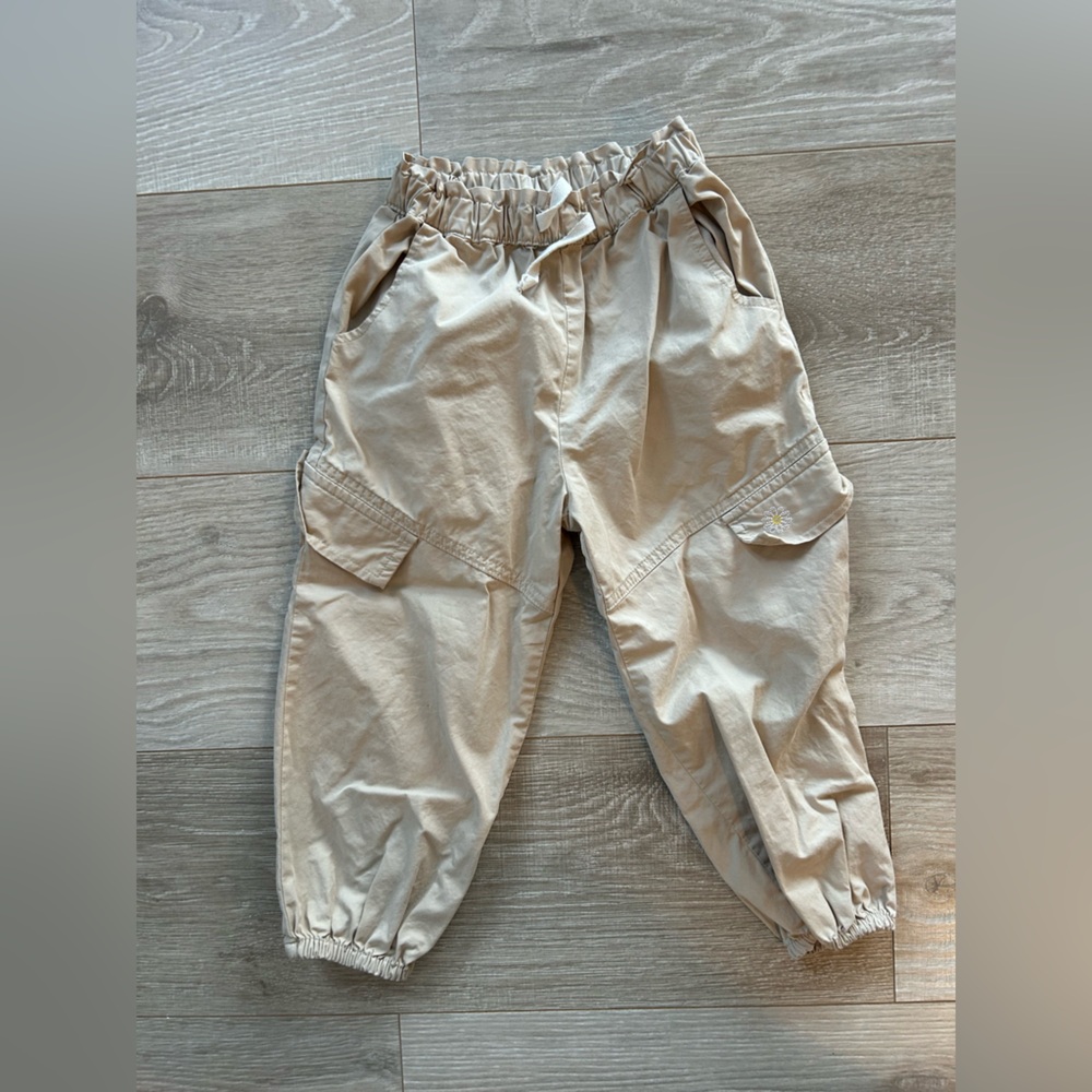 Zara Kids Tan Cargo Pants